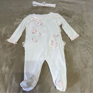 Miniclasix Baby‎ One Piece with Headband